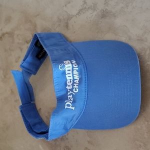 SALE! Playtennis unisex Blue Visor nwot